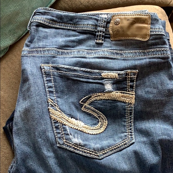 Silver Jeans Pants - Silver boyfriend denim Silver Jeans Pants - Silver boyfriend denim